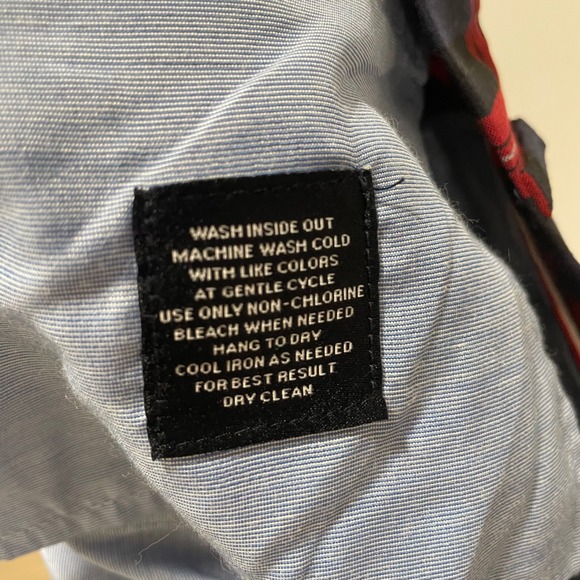 Tommy Hilfiger Men's THFlex Plaid Tailored Pants Red Blue Black Size 33W X 30L - Picture 8 of 8